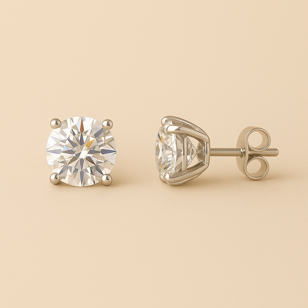Lunaria Stud Earrings