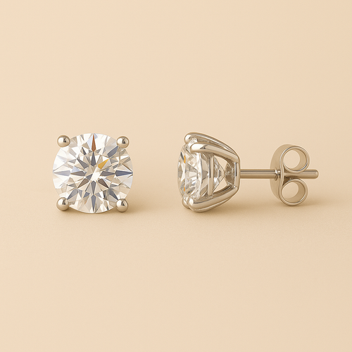 Lunaria Stud Earrings